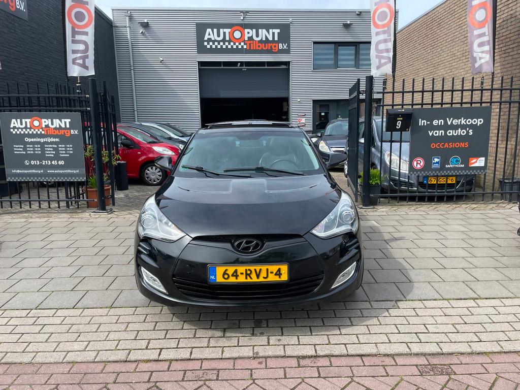 Hyundai Veloster 1.6 GDI i-Vision Panoramadak Airco NAP APK, Voorwielaandrijving, Gebruikt, 1591 cc, 4 cilinders