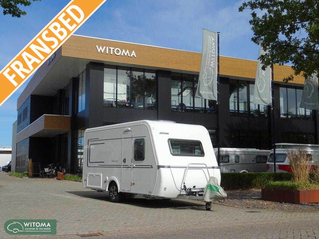 Eriba Novaline 465 Klein en compact!, Caravans en Kamperen, Standaardzit, Bedrijf, Tot en met 3, Overige typen