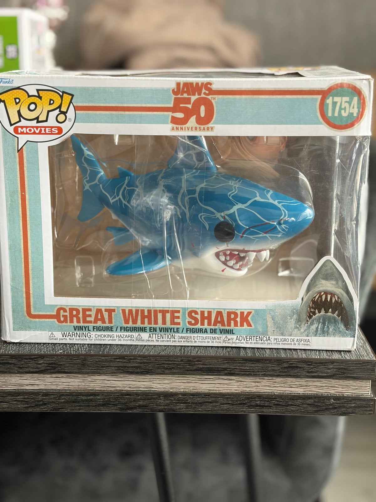 Funko Pop! Jaws 50th Anniversary Great White Shark, Ophalen of Verzenden, Nieuw