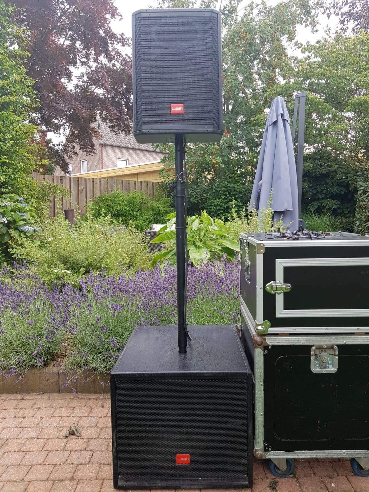 LEM Speakerset - Ideaal voor beginnende DJ's, Ophalen, Gebruikt, Speakerset, Overige merken
