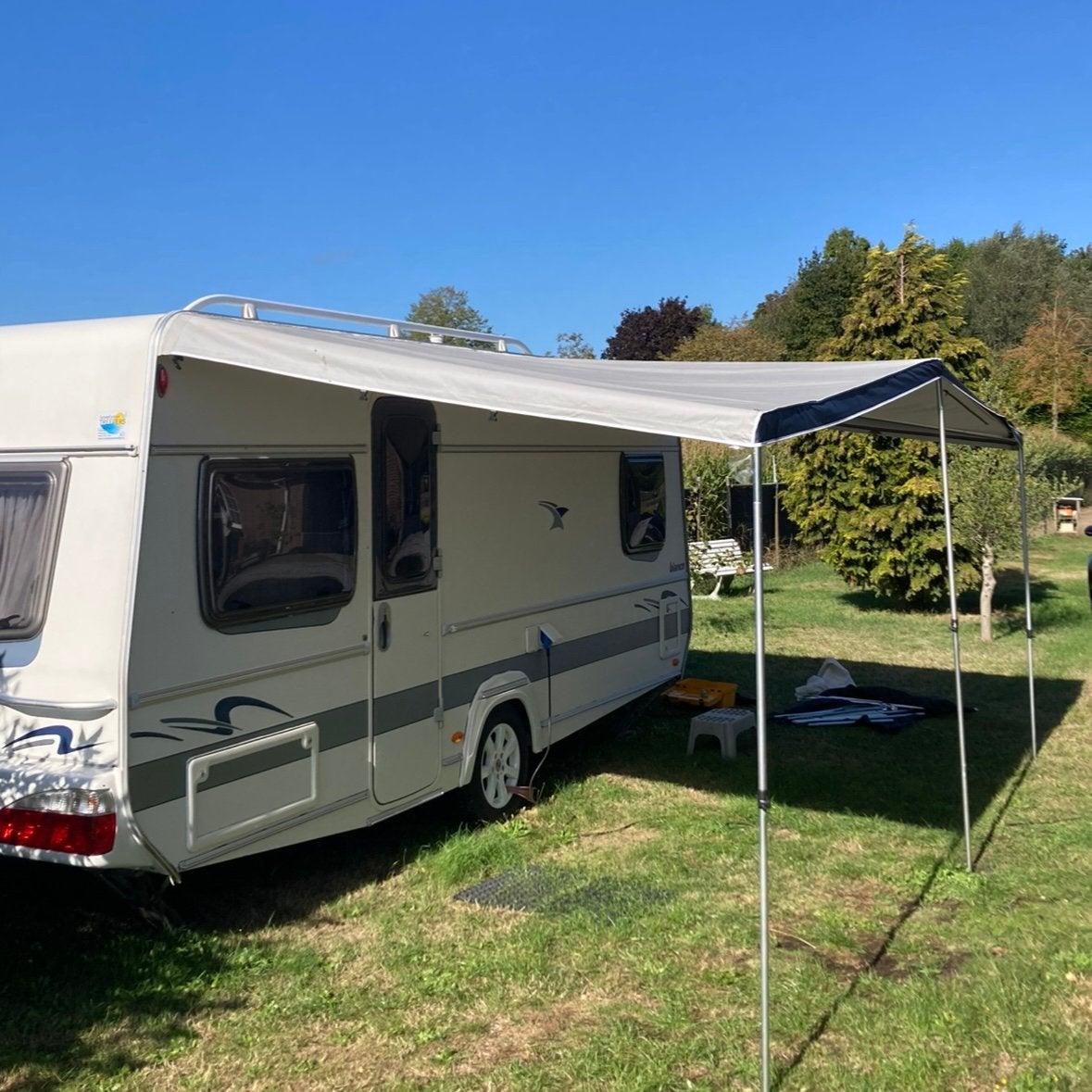 Reda Lugano caravan / voortent luifel, Caravans en Kamperen, Ophalen, Zo goed als nieuw