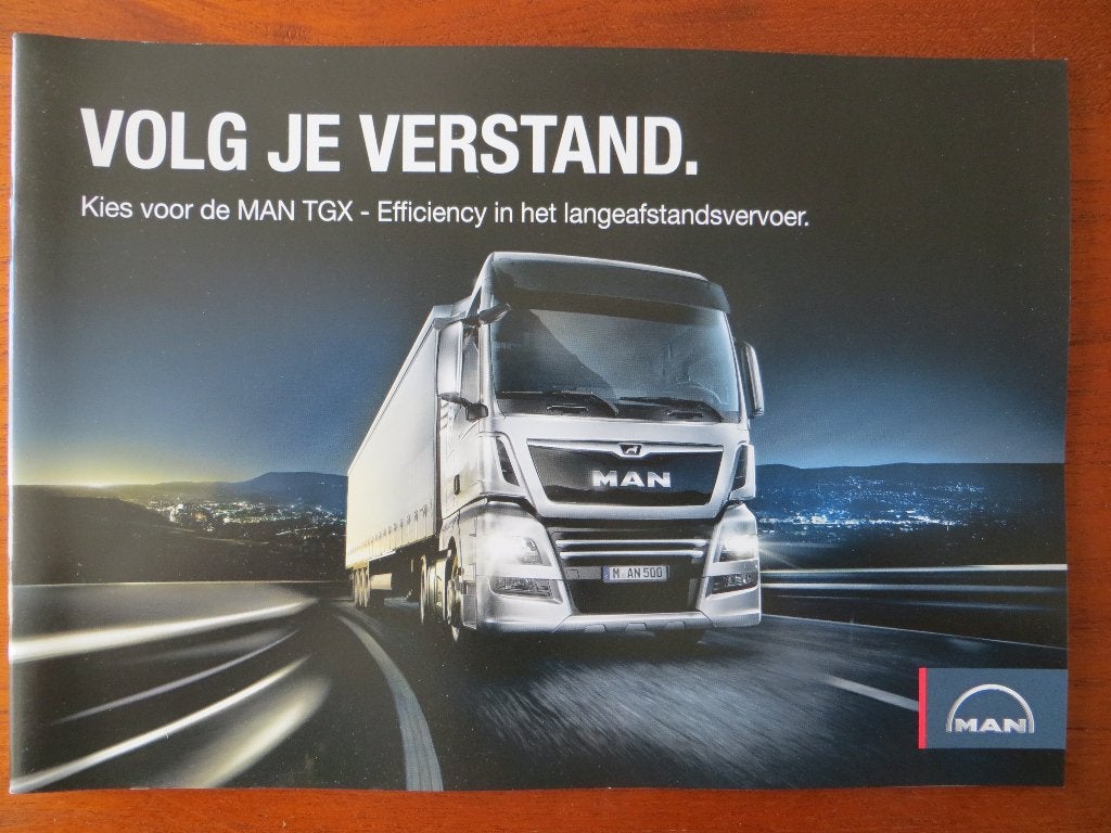 MAN TGX. Volg je verstand (2017), Ophalen of Verzenden, Nieuw, Overige merken