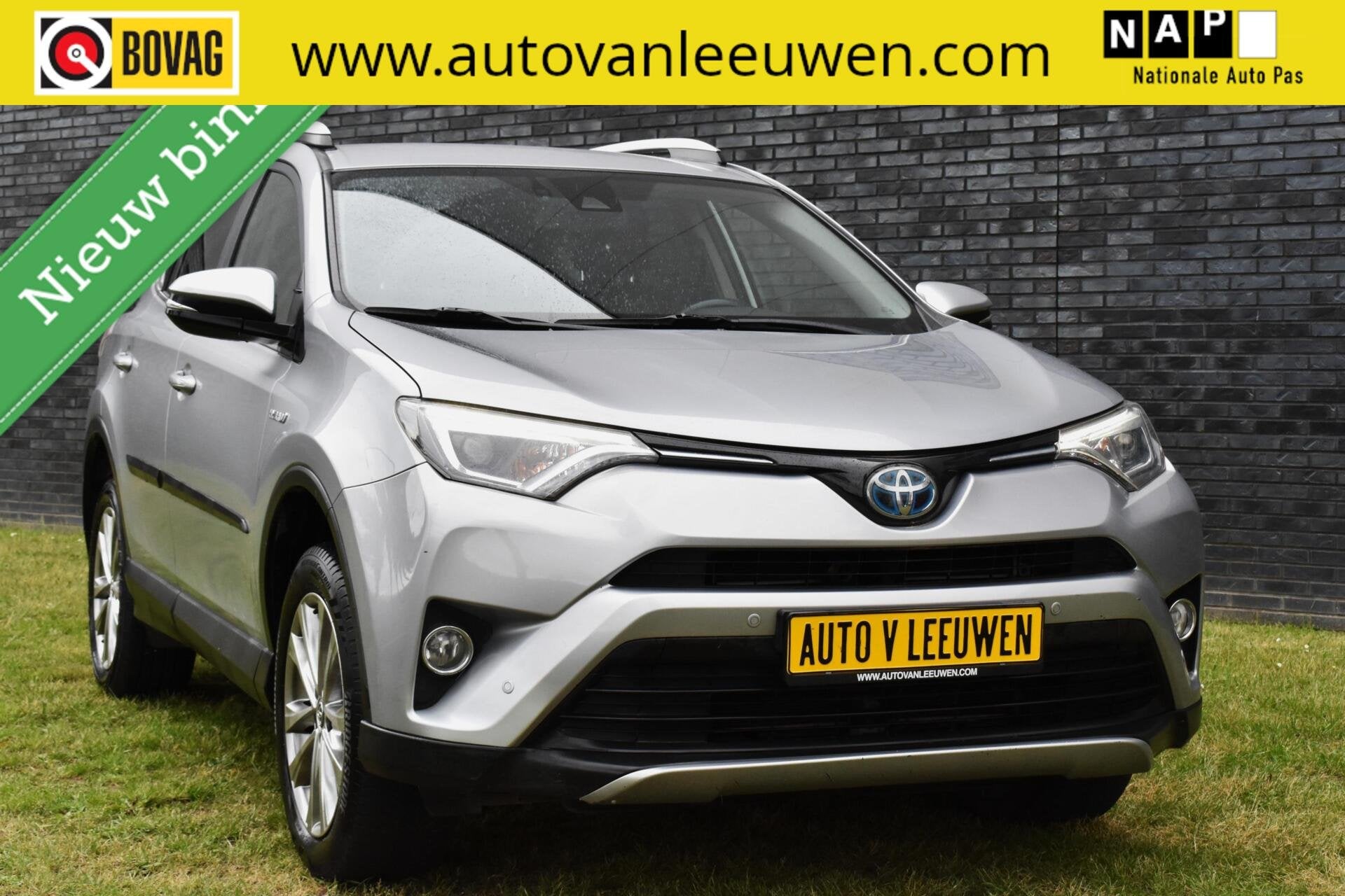 Toyota RAV4 2.5 Hybrid AWD Executive 1650KG TREKGEWICHT! LED, Auto's, Automaat, Gebruikt, Euro 6, Met garantie (alle)