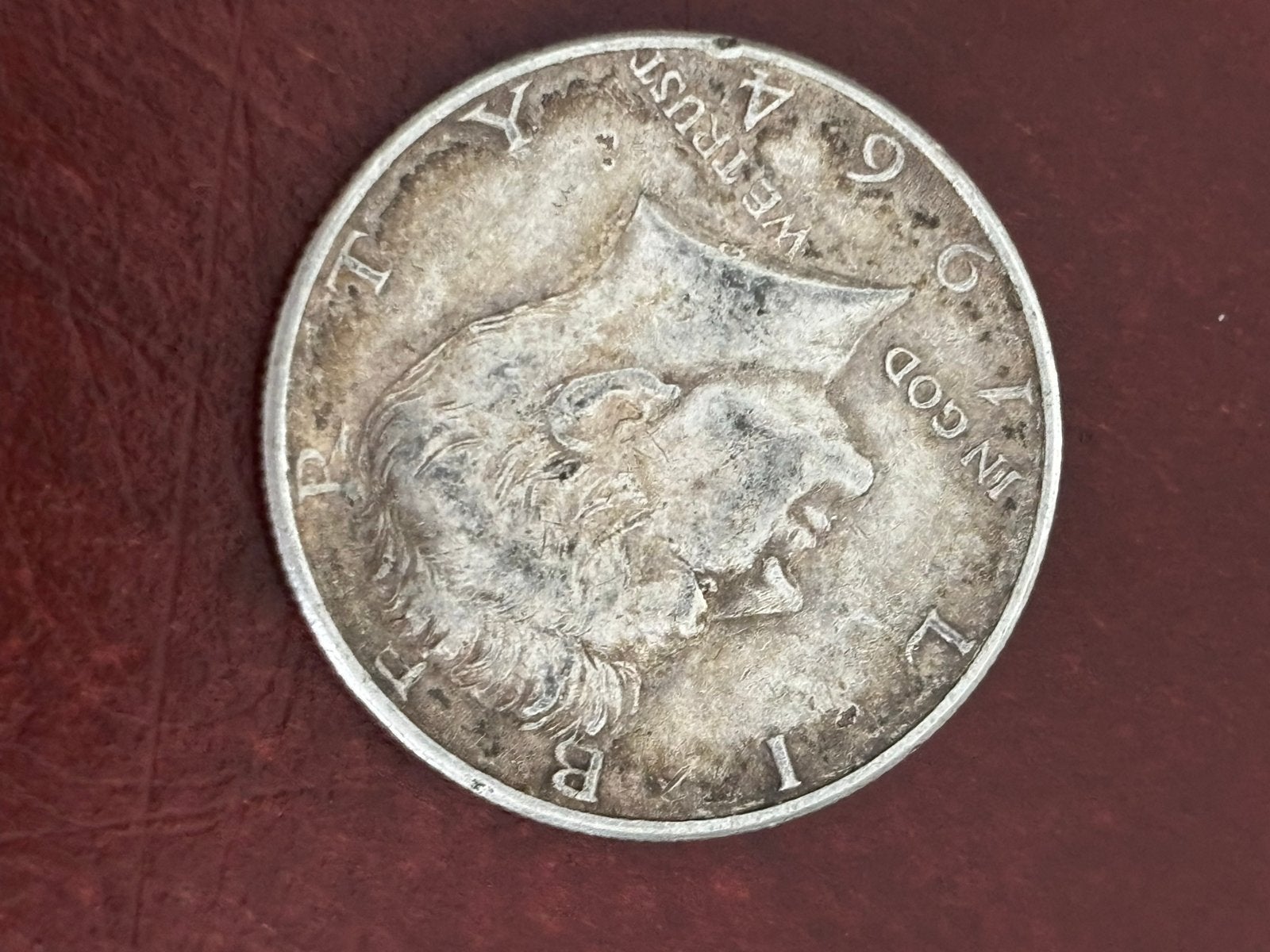 1964 Kennedy Half Dollar - Zilveren Munt, Ophalen of Verzenden, Losse munt, Zilver