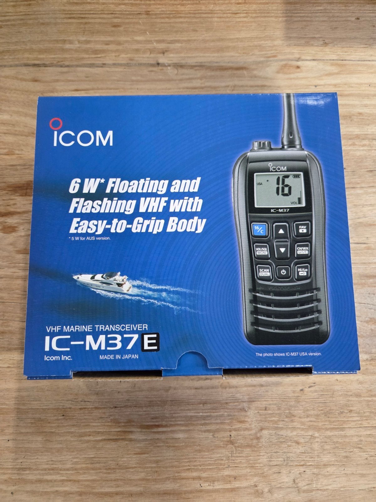 Icom IC-M37E Marifoon - Nieuw in doos, Ophalen of Verzenden, Nieuw, Overige typen