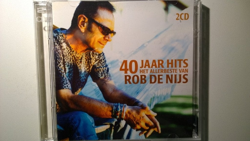 Rob de Nijs - 40 Jaar Hits (2 CD), Cd's en Dvd's, Ophalen of Verzenden, Zo goed als nieuw, Pop, Album
