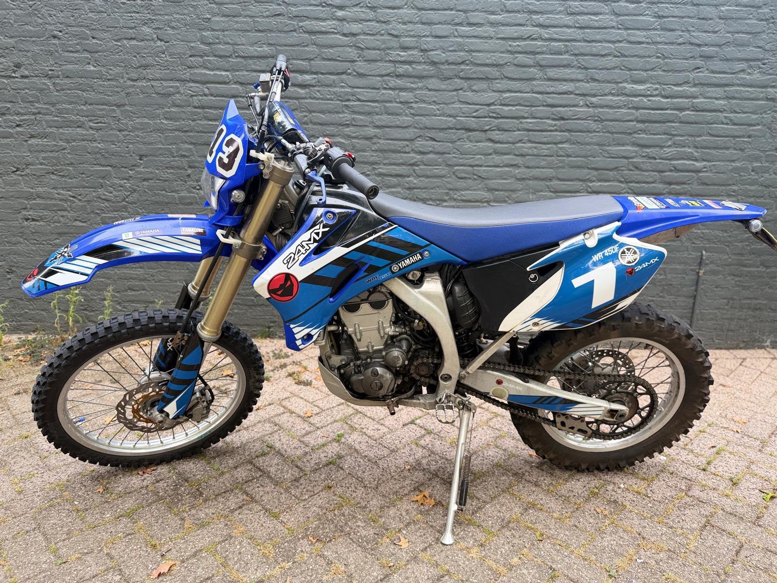 Yamaha wr 450 enduro, Ophalen, Zo goed als nieuw, Yamaha