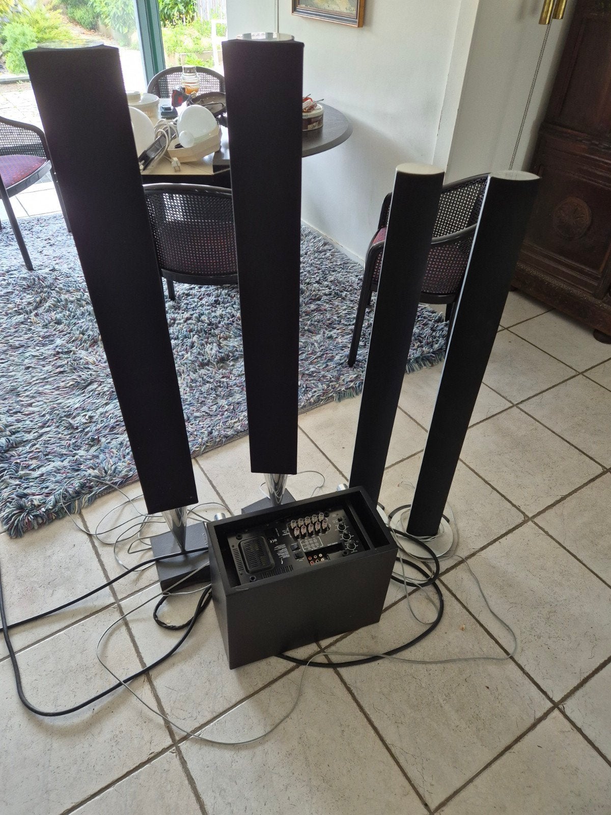 Bang & Olufsen BeoSound 6000 en 8000MK2 Home Cinema Systeem, Overige merken, 70 watt of meer, Ophalen of Verzenden, Overige spelers