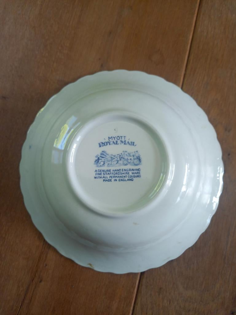 Myott Royal Mail Staffordshire Ware Schaal, Ophalen of Verzenden