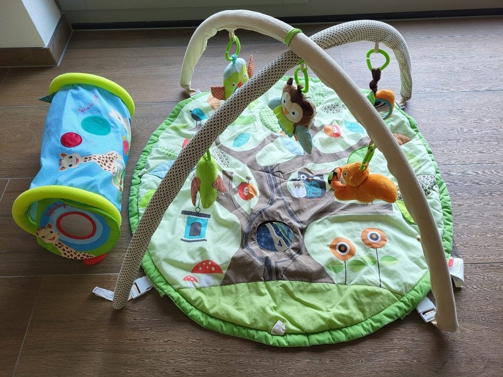 Speelboog met extra Sophie de Giraf accessoire, Ophalen, Gebruikt, Babygym