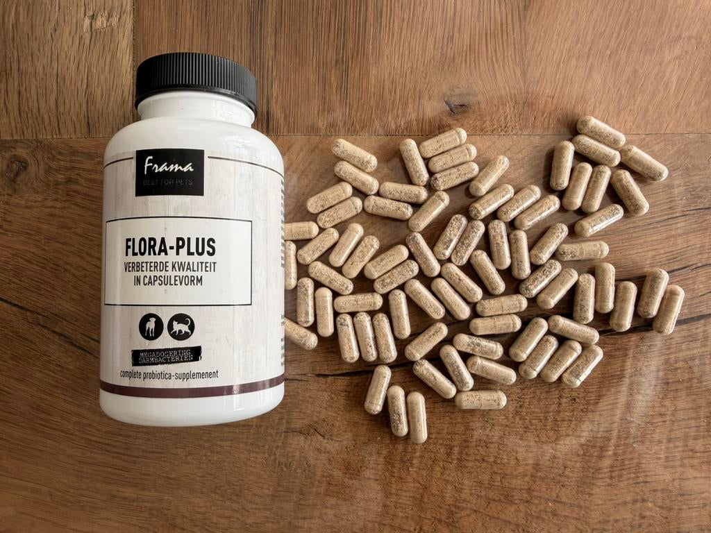 Frama Flora-plus complete probiotica supplement, Ophalen of Verzenden, Hond