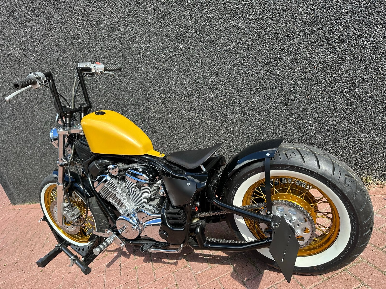 Bijzondere Honda VT600 Bobber - Volledig Opgebouwd, 2 cilinders, Chopper, NL Bobbers, 2652xv