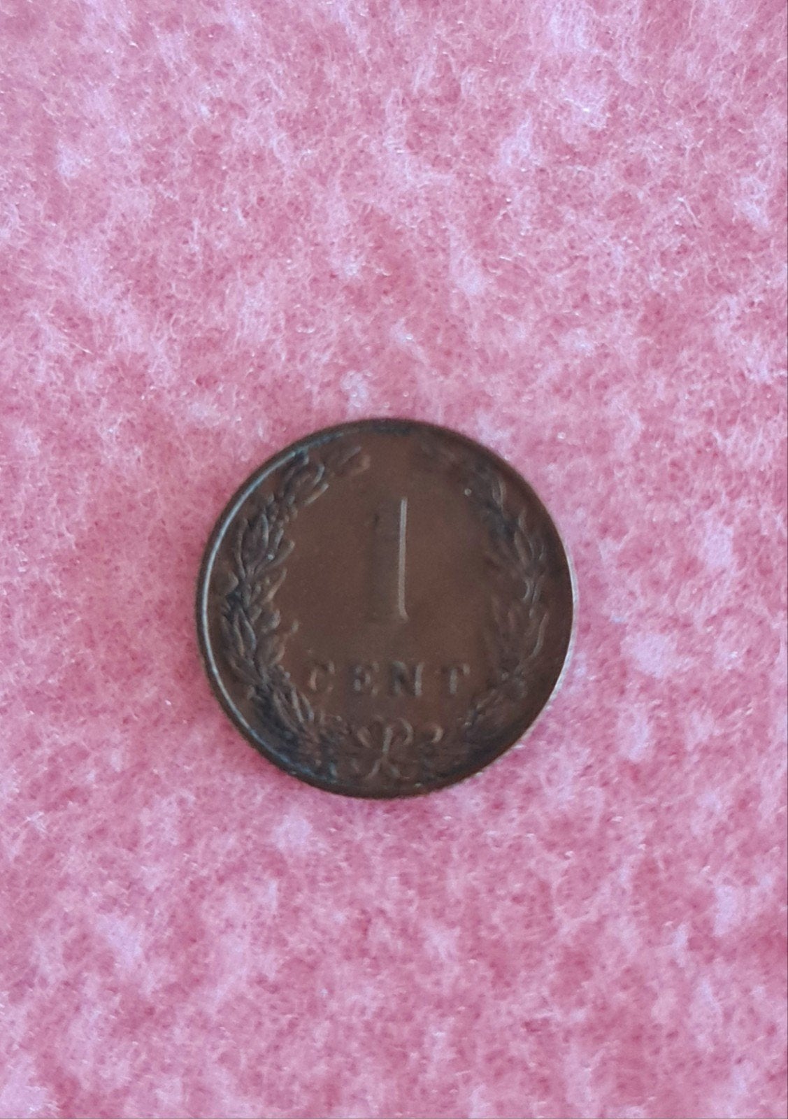 Bronzen 1 cent munt uit 1905 - A20, Postzegels en Munten, Munten | Nederland, Ophalen of Verzenden, Koningin Wilhelmina, 1 cent