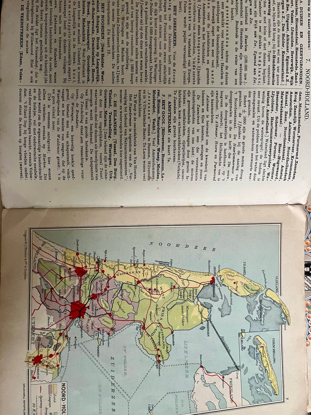 Oude Atlas van Nederland en de Indiën - G. Prod, Gelezen, Overige atlassen, Ophalen of Verzenden, 1800 tot 2000