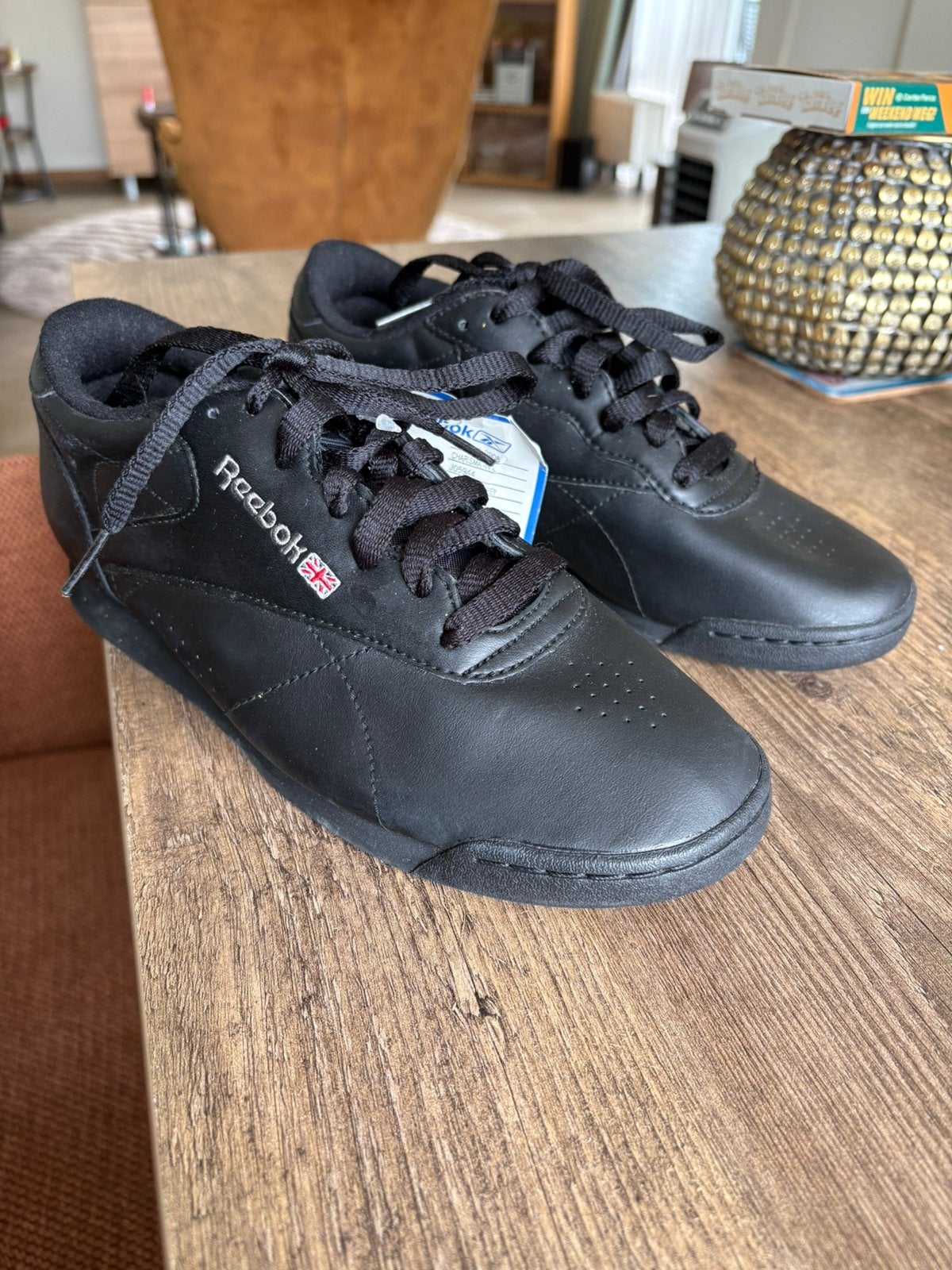 Nieuwe Reebok Classic gympen, Zwart, Nieuw, Ophalen of Verzenden, Sneakers of Gympen