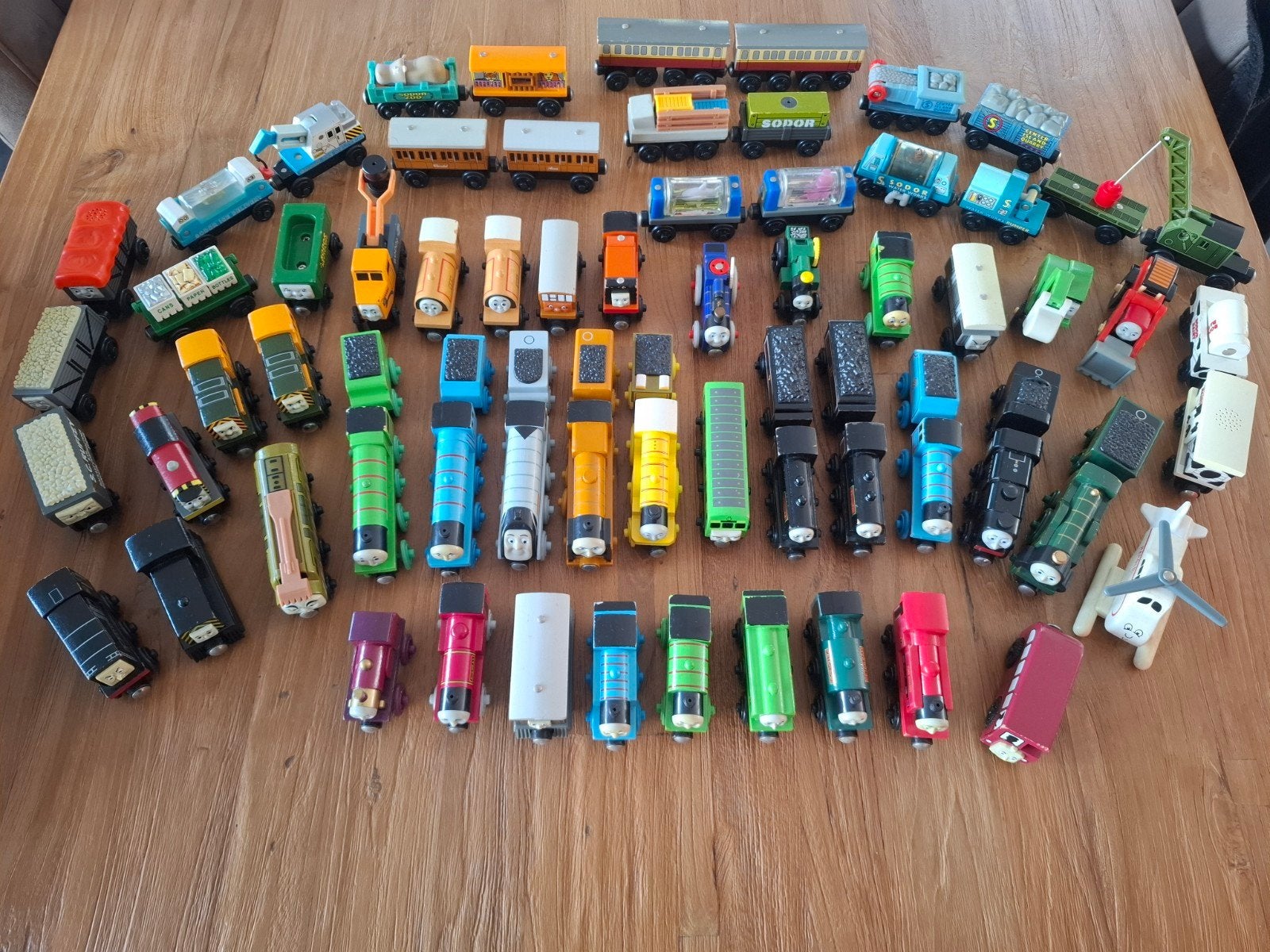 Collectie Thomas de Trein, Ophalen, Gebruikt