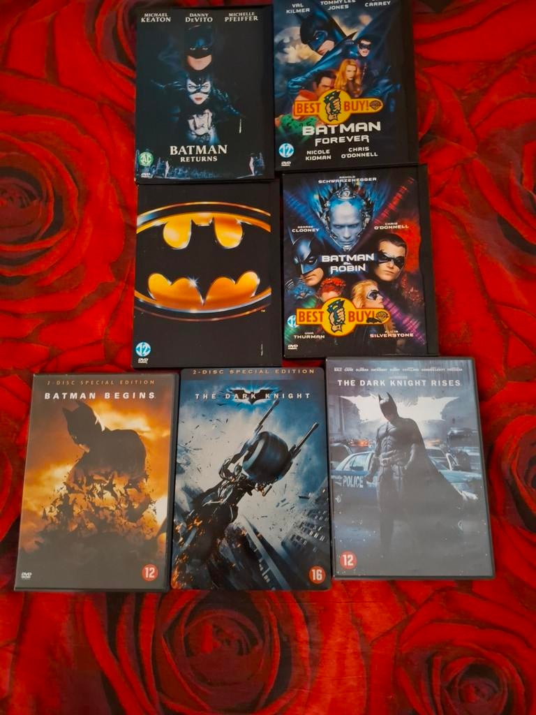Batman DVD Collectie - 7 films, Cd's en Dvd's, Ophalen, Gebruikt, Vanaf 16 jaar, Boxset