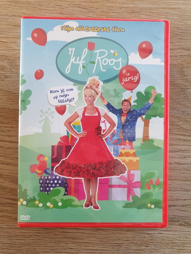 3 Juf Roos dvd's en dvd Sesamstraat avonturen, Alle leeftijden, Overige genres, Inclusief doosje, Zo goed als nieuw