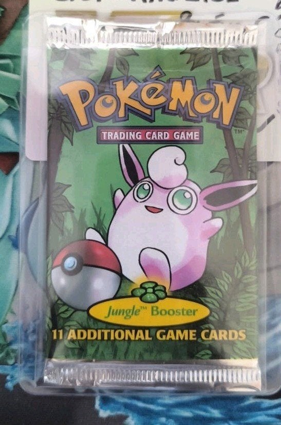 Pokémon WOTC Jungle - Wigglytuff art sealed, Hobby en Vrije tijd, Verzamelkaartspellen | Pokémon, Verzenden, Nieuw, Booster