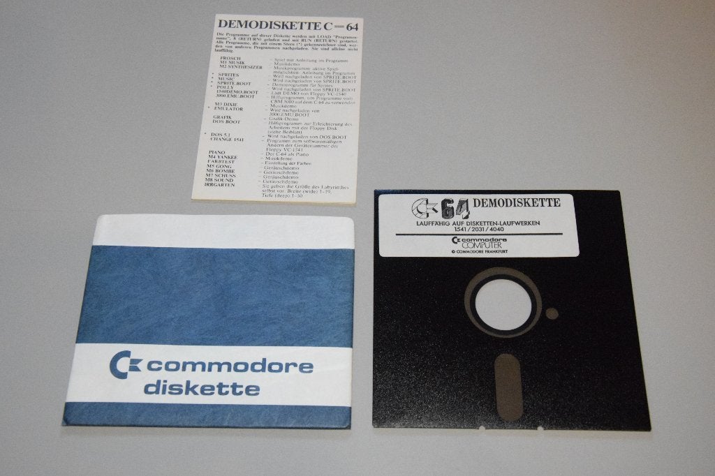 Commodore 64 (C64) : Test / Demo Diskette 1541 / 2031 / 4040, Computers en Software, Vintage Computers, Ophalen of Verzenden