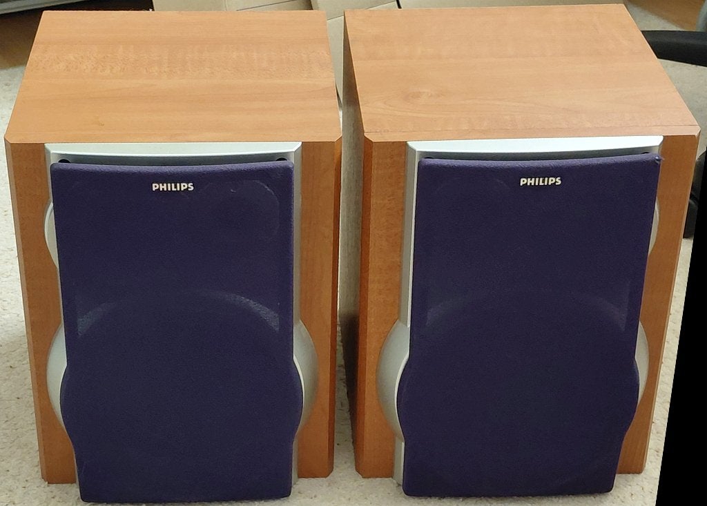 Philips luidsprekerset, Ophalen, Philips, Zo goed als nieuw, 60 tot 120 watt