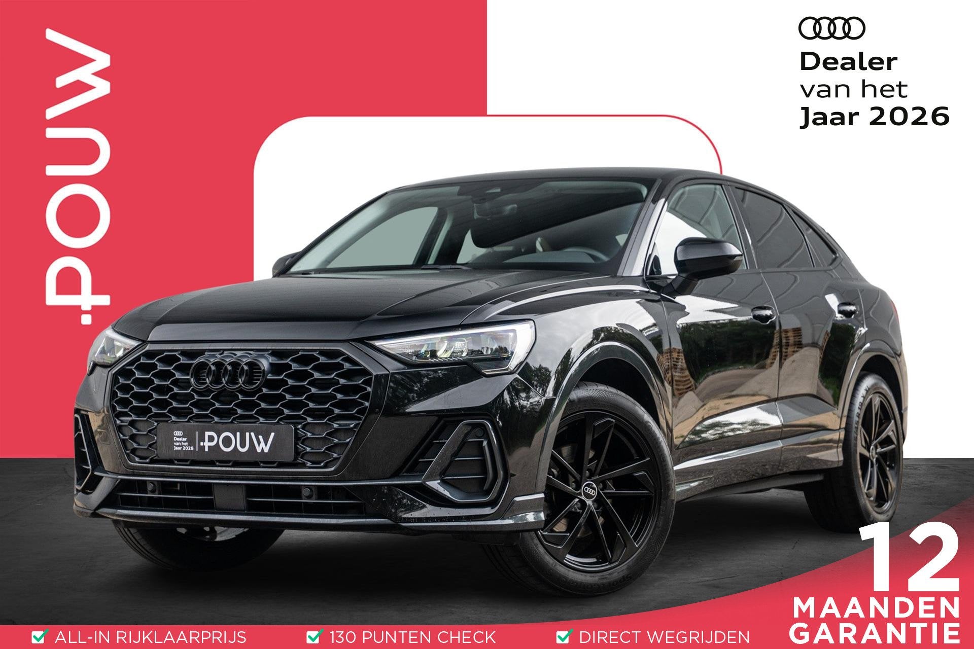 Audi Q3 Sportback 35 TFSI 150pk Pro Line | Smartphone Interf, Auto's, Voorwielaandrijving, Stof, 4 cilinders, 150 pk