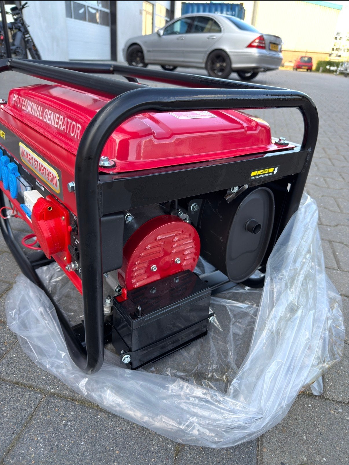 3000w 230v 380v electrische start generator aggregaat nieuw, Ophalen, Elektrisch startend, Benzine, .