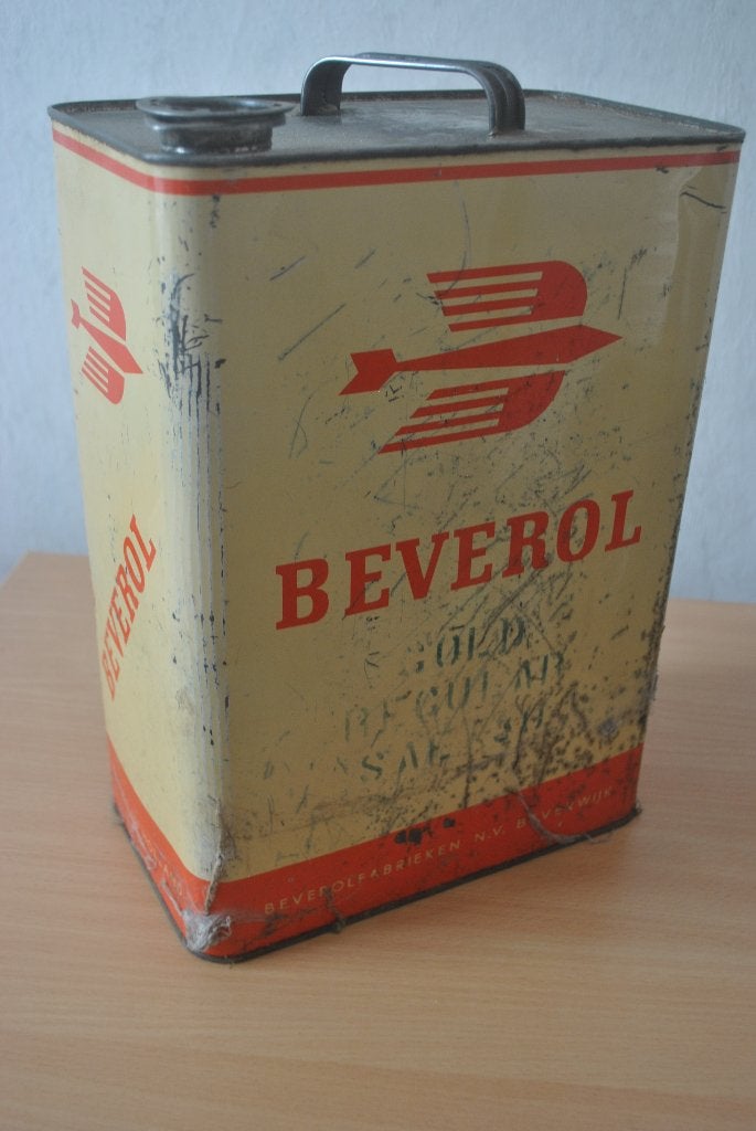 Blik, Beverol, Verzamelen, Ophalen of Verzenden, Gebruikt, Overige