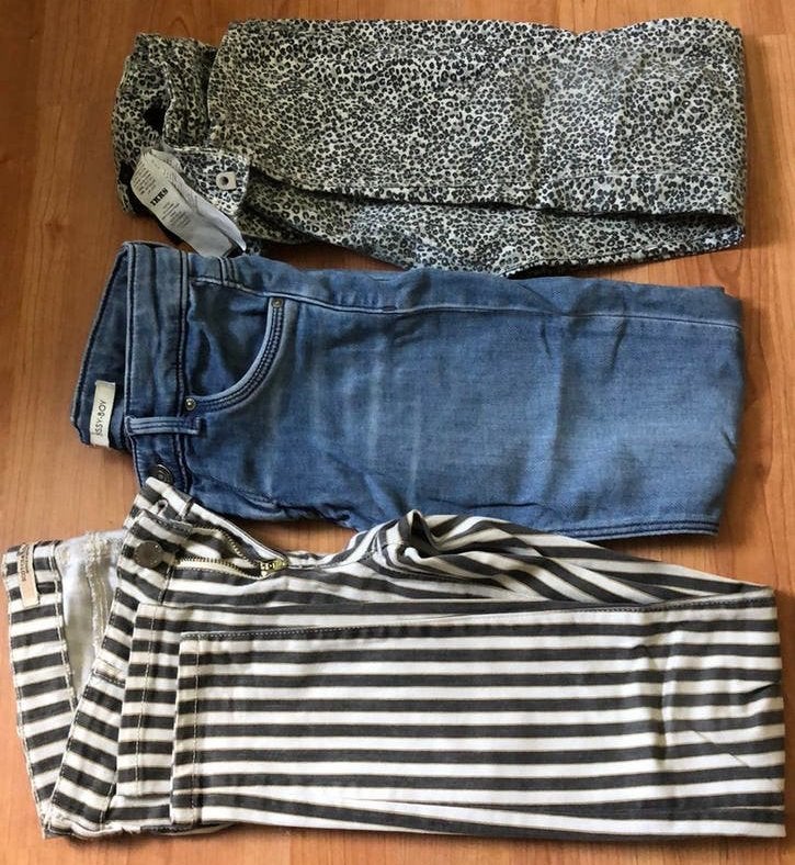 3 jeans broeken 140 meisje IKKS, Sissy Boy, Scotch & Soda, Ophalen of Verzenden, Zo goed als nieuw, Meisje, Broek