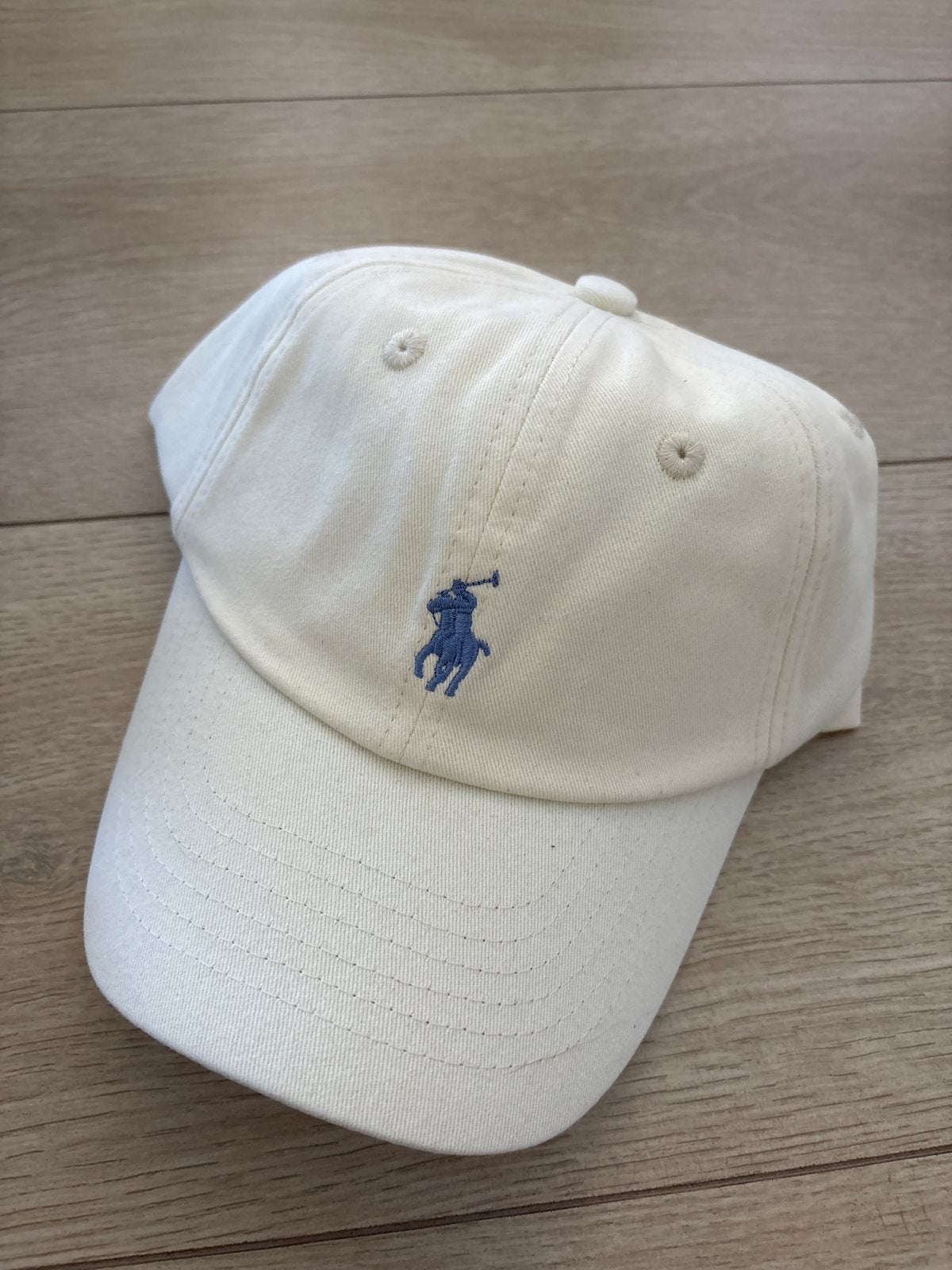 Nieuwe Polo Ralph Lauren pet - Crème, Verzenden, Nieuw, One size fits all, Pet