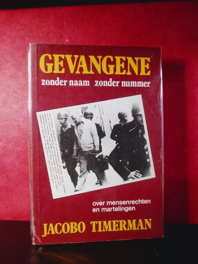 Gevangene zonder naam zonder nummer - Jacobo Timerman, Verzenden, Zo goed als nieuw, Nederland