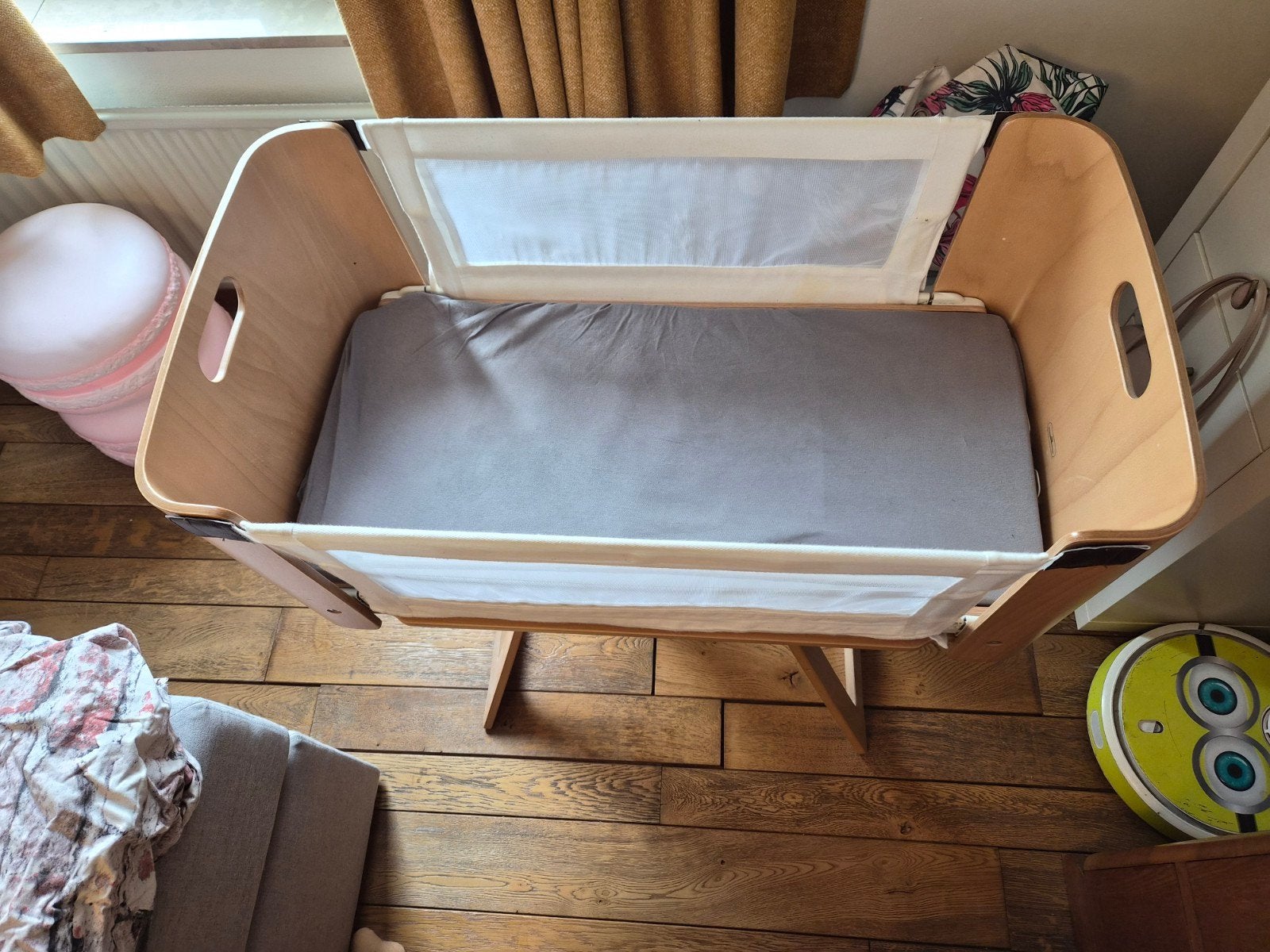 Bednest Cosleeper - Wieg voor naast het bed, Ophalen of Verzenden, Gebruikt, Wieg