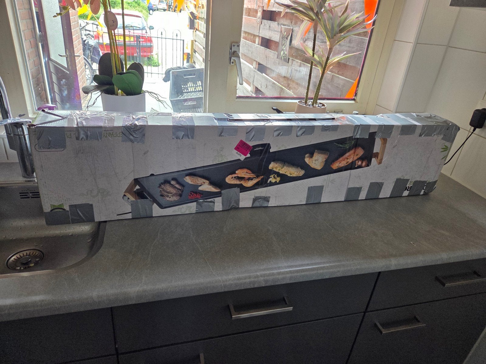 Bestron Asia Lounge Teppanyaki Grillplaat, Ophalen of Verzenden, Nieuw, 4 t/m 7 personen