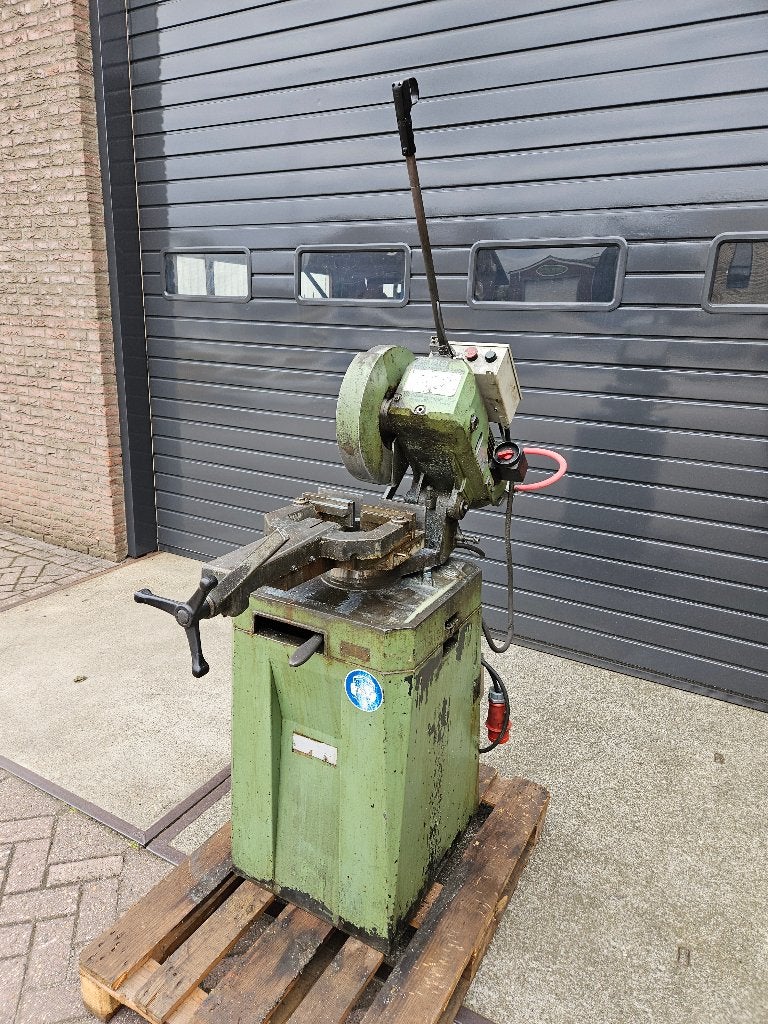 Zaagmachine Fabris 315 mm. afkortzaag, Doe-het-zelf en Verbouw, Ophalen, Gebruikt, 70 mm of meer, Afkortzaag