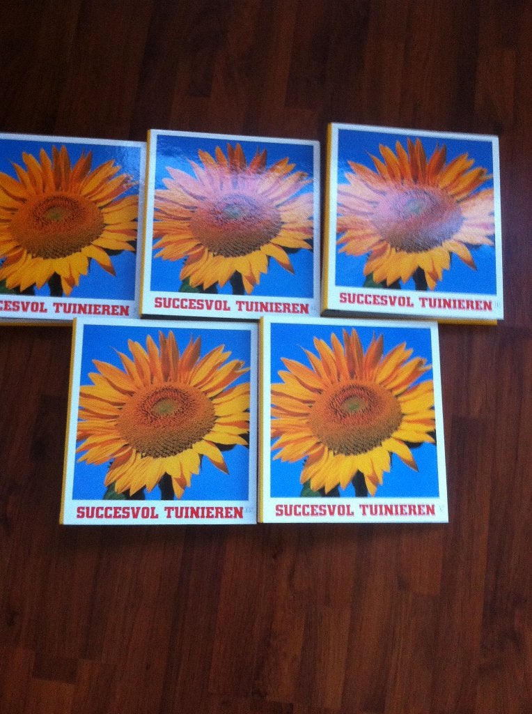 5 RINGMAPPEN SUCCESVOL TUINIEREN, Boeken, Zo goed als nieuw, Tuinieren en Tuinplanten, Ophalen, Onbekend