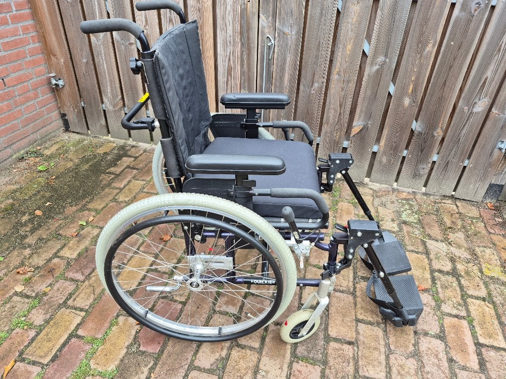 rolstoel Quickie, Ophalen, Inklapbaar, Gebruikt, Duwrolstoel