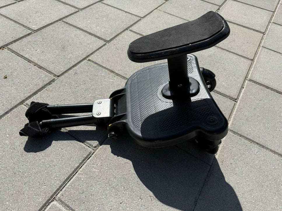 ALS NIEUW Meerijdplankje met Zitje voor Kinderwagen, Ophalen of Verzenden, Nieuw, Overige merken