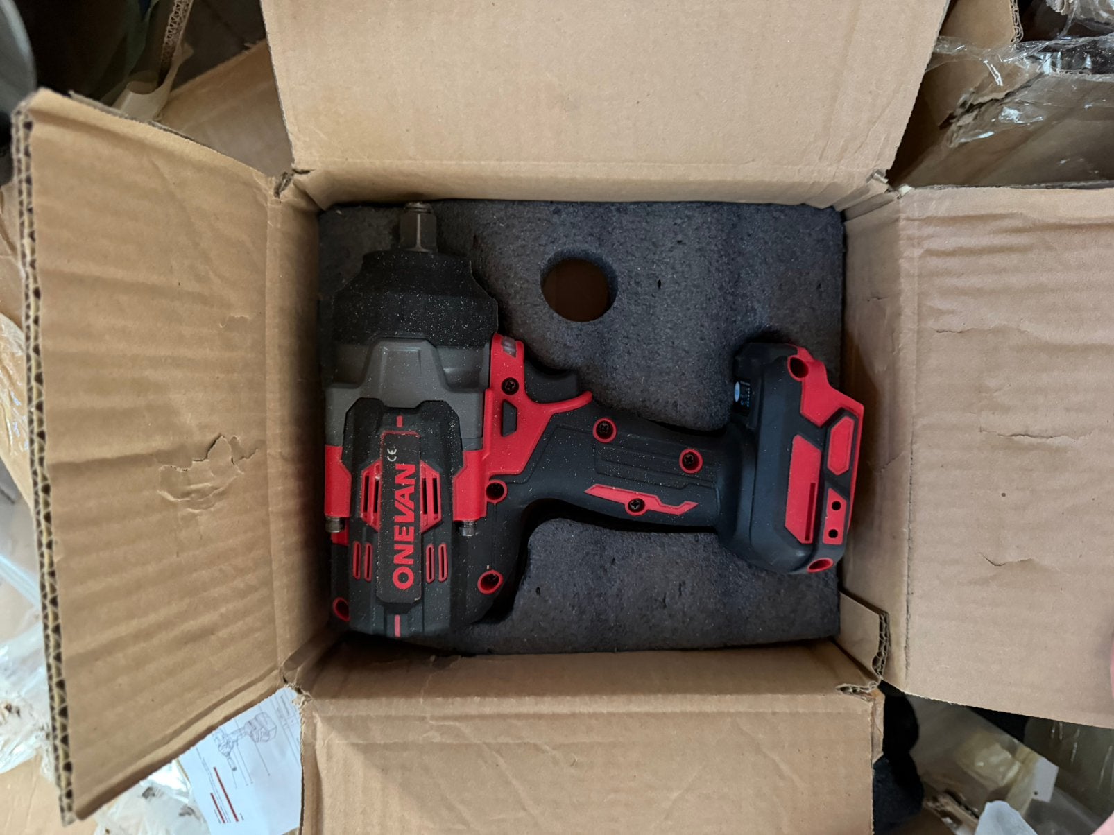 Accu Slagmoersleutel 18V-21V - Brushless - Impact Wrench, Overige typen, Ophalen of Verzenden, Zo goed als nieuw, X