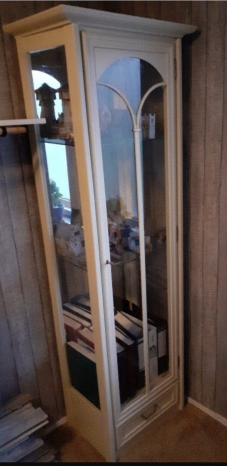 vitrine kast, Ophalen, Gebruikt
