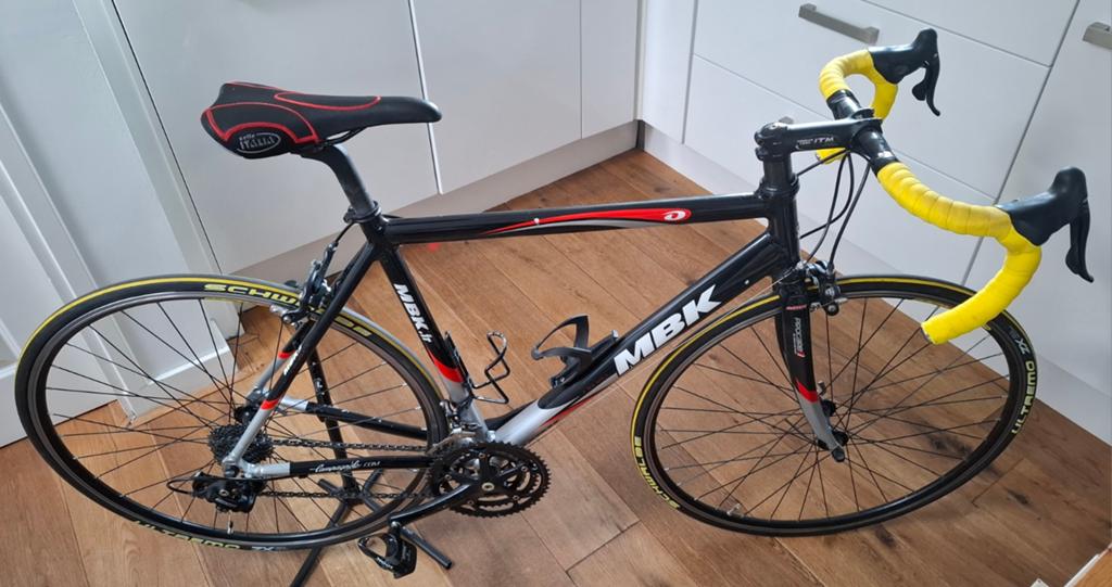 Racefiets 55cm Aluminium Campagnolo Mirage Goede Staat, Fietsen en Brommers, Gebruikt, Aluminium, Meer dan 20 versnellingen, 53 tot 57 cm