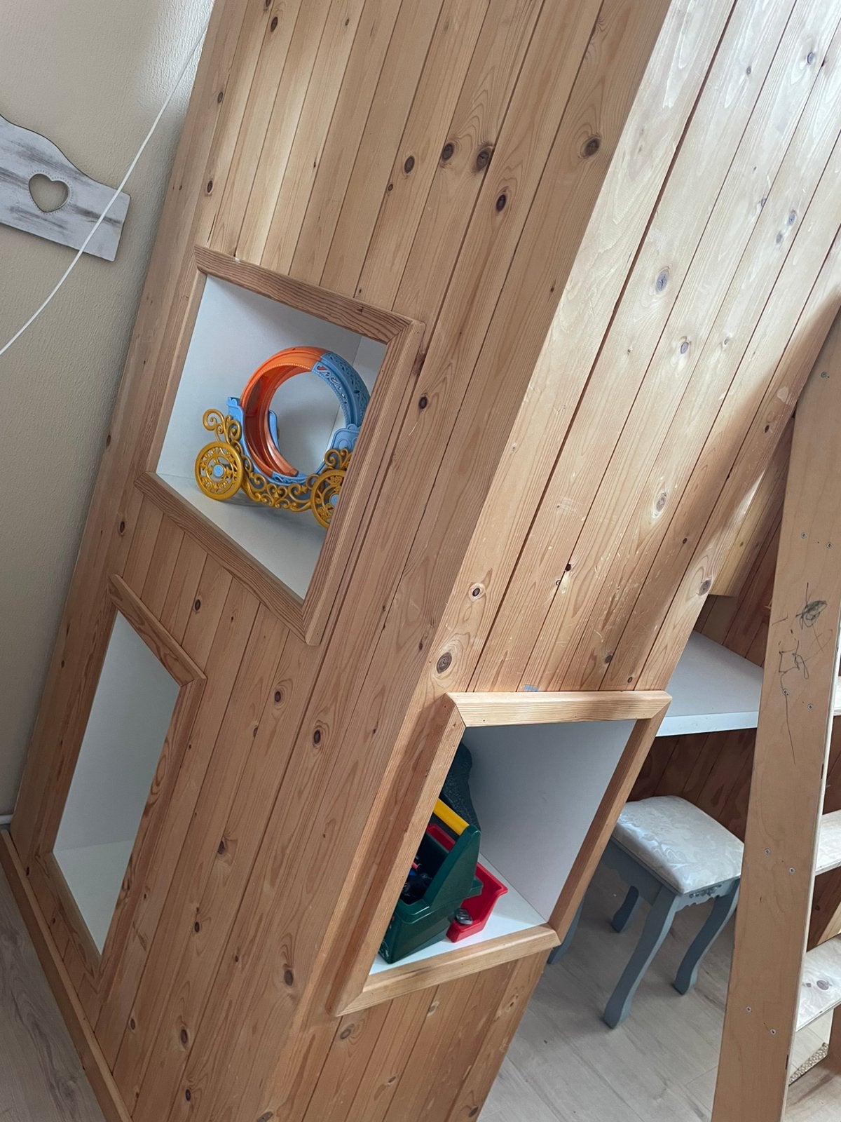 Bedstee / hoogslaper, Ophalen of Verzenden, Zo goed als nieuw, Hoogslaper