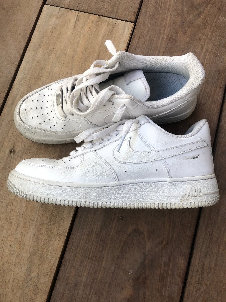 Nike AirForcr1 low sneakers maat 42,5, Ophalen, Wit, Nike, Sneakers of Gympen
