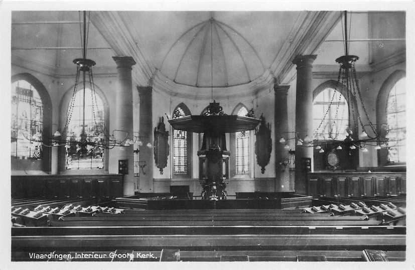 380-337-021 Vlaardingen Groote Kerk, Verzenden, Voor 1920, Zuid-Holland