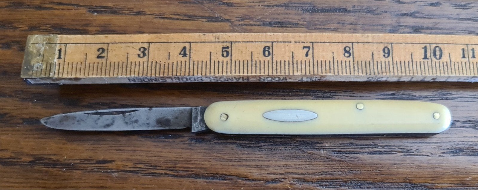 Antiek zakmes met, Ophalen of Verzenden