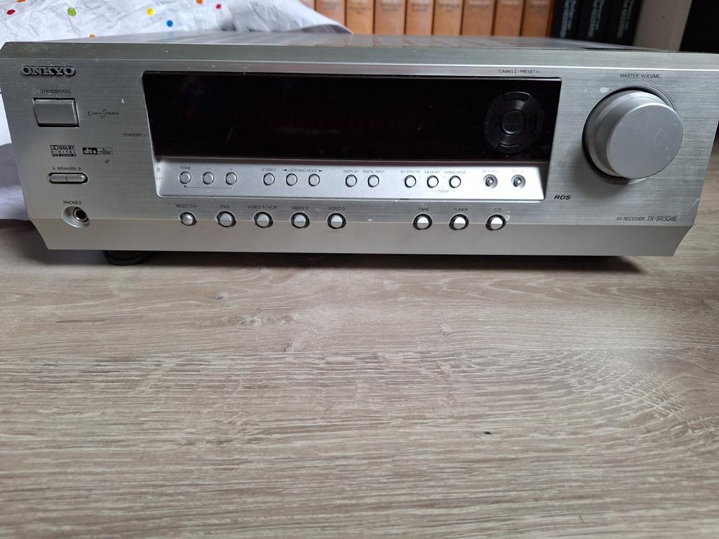 Onkyo TX-SR304E AV Receiver met afstandsbediening, Audio, Tv en Foto, Versterkers en Receivers, Ophalen, 60 tot 120 watt, Onkyo