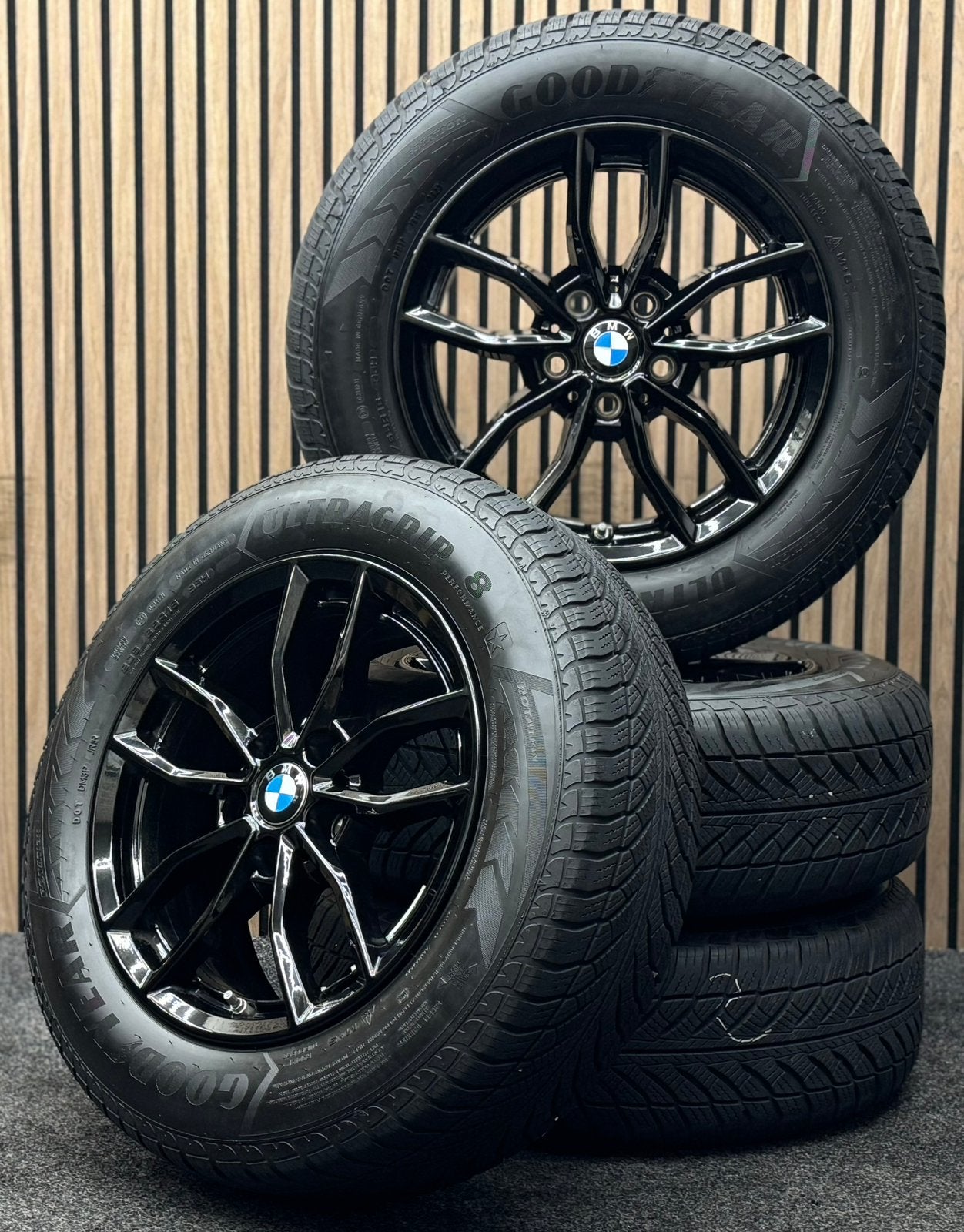 WINTER! Originele 16 inch BMW 2 Serie U06 840 5x112 Goodyear, Auto-onderdelen, Banden en Velgen, Ophalen, 16 inch, ., Banden en Velgen