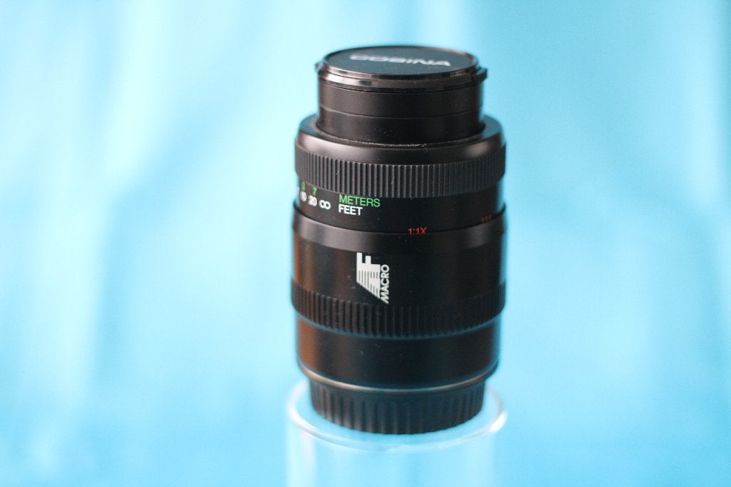 Cosina 100mm F3.5 macro voor Canon, Overige merken, Autofocus, Ophalen of Verzenden, Zo goed als nieuw