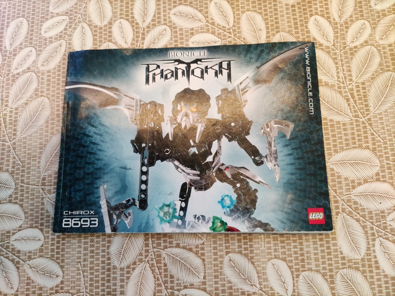 instructies Lego Bionicle - chirox 8693, Ophalen of Verzenden