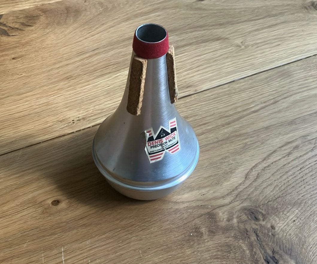 Denis Wick DW5504 Straight Mute voor trompet, Ophalen of Verzenden, Gebruikt, Overige typen