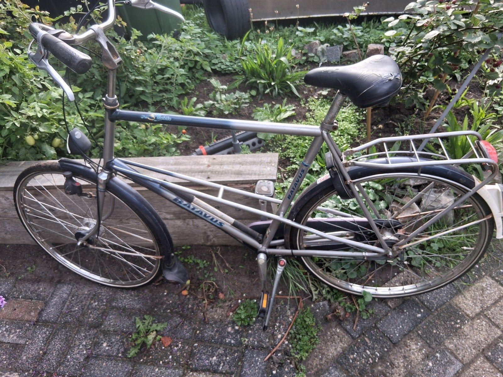Batavus fiets - Gebruikt, maar functioneel, Ophalen, Velgrem, Batavus, 53 tot 56 cm